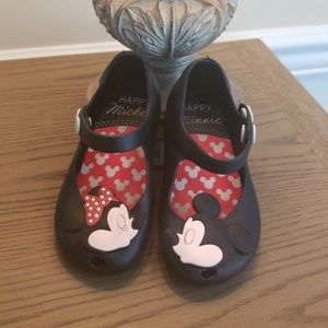 Happy Mickey / Minnie Disney Shoes (like Melissa)
